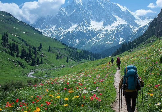 Summer View of Kashmir