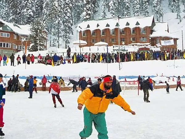 Ice-Skating in Kashmir Winter Adventure