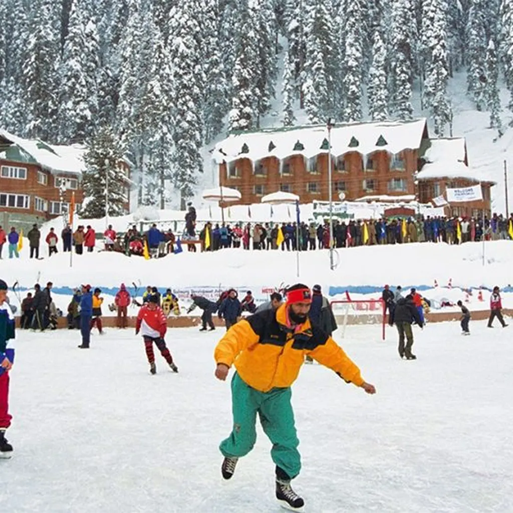 Ice Skating in Kashmir – Winter Adventure