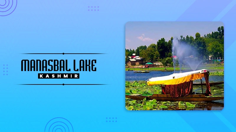 Manasbal Lake, Kashmir
