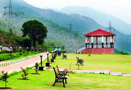 Scenic view of Udhampur town