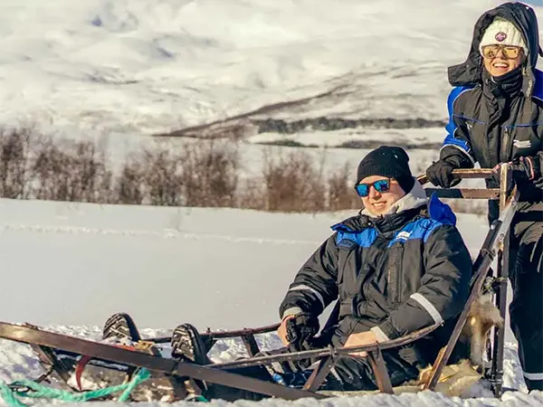 Experience Snowshoeing and Sledding