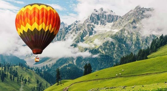 Hot Air Balloon Ride in Srinagar Hot Air Balloon Ride in Srinagar