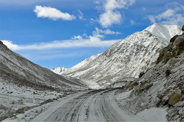 Ladakh in winters