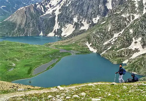 Vishansar and Krishansar Lakes