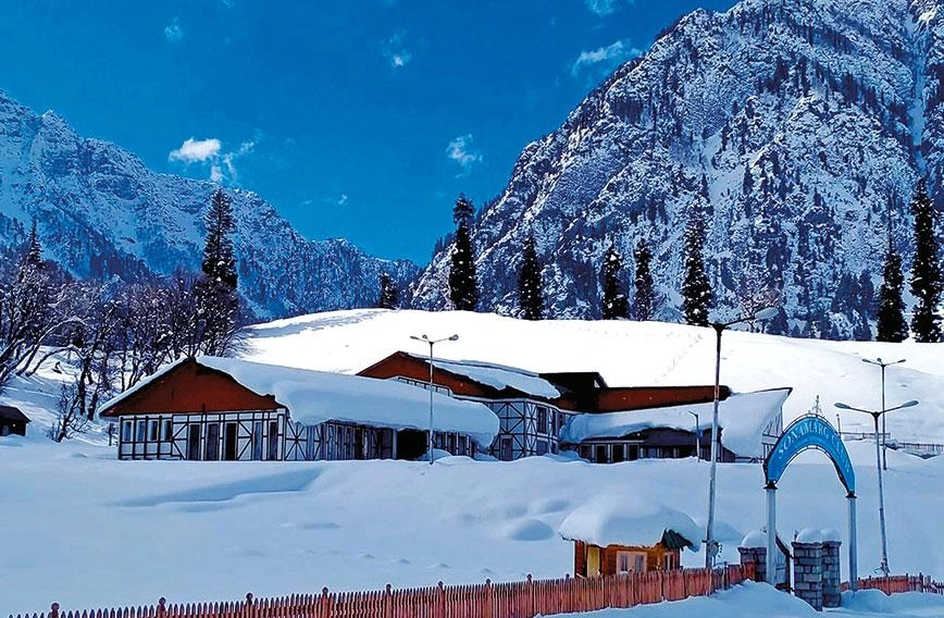 winter season of Sonamarg